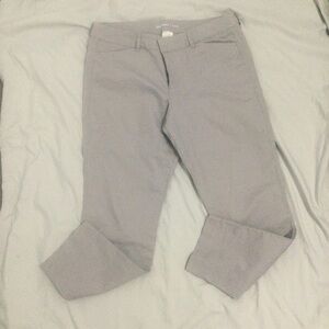 Old Navy Pixie Gray Straight leg Pants